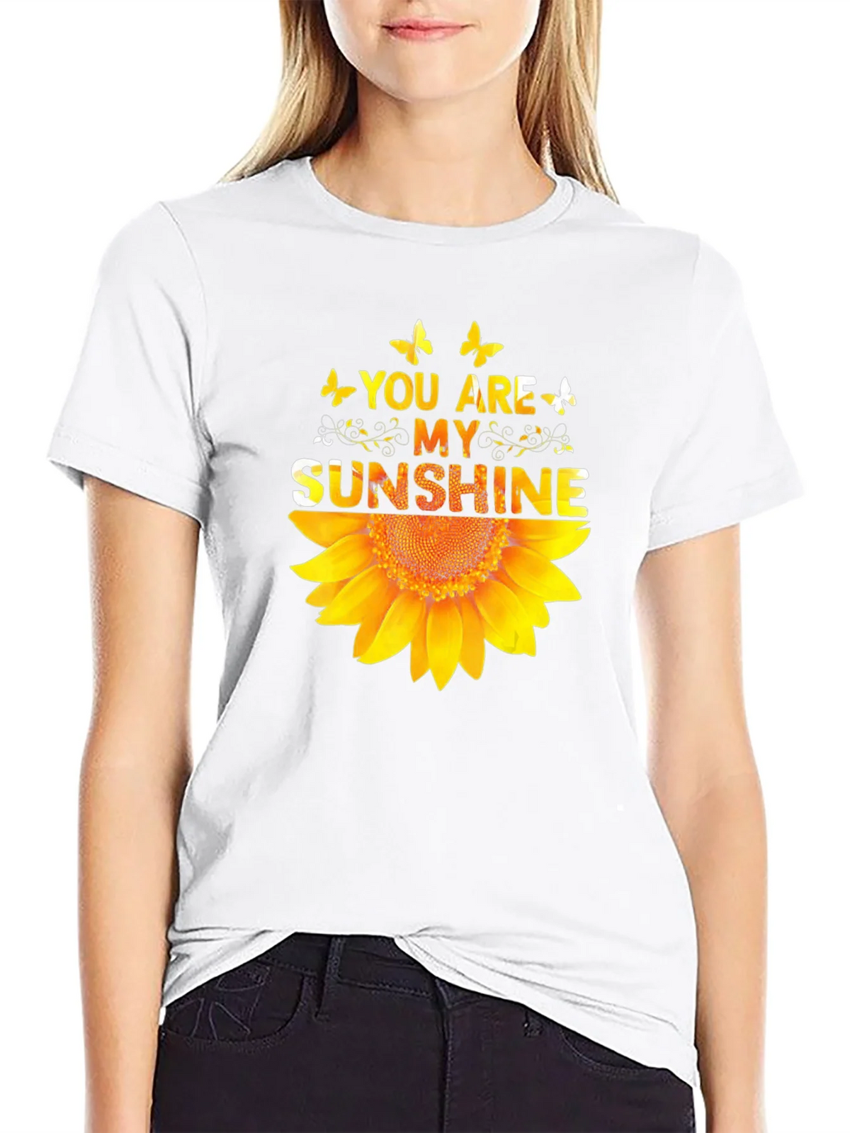 You Are My Sunshine Sunflower Graphic T-Shirt product image 8