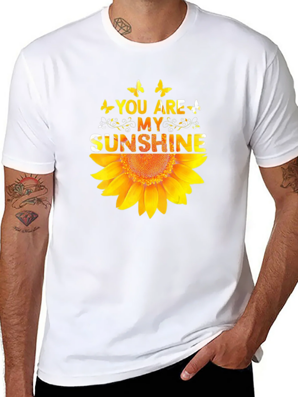 You Are My Sunshine Sunflower Graphic T-Shirt product image 7
