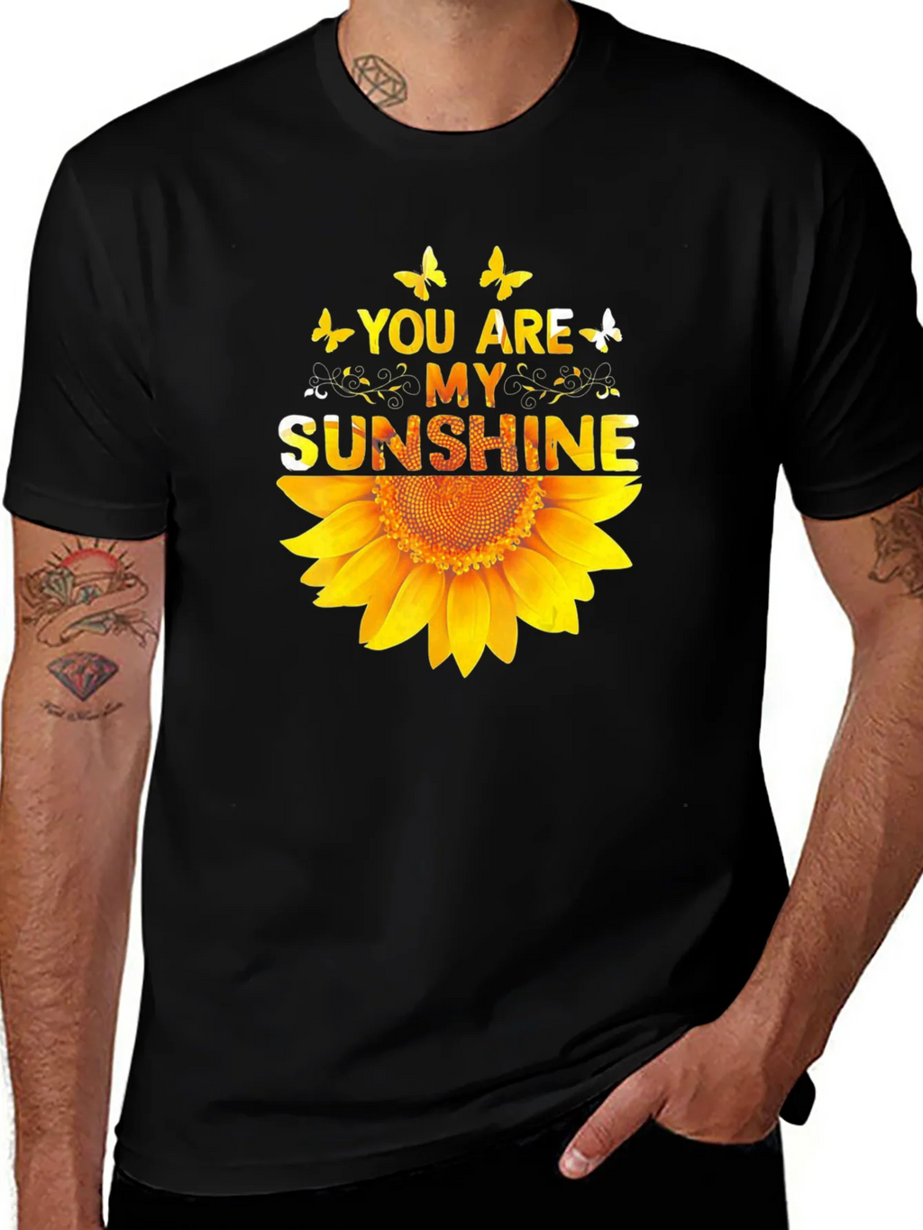 You Are My Sunshine Sunflower Graphic T-Shirt product image 1