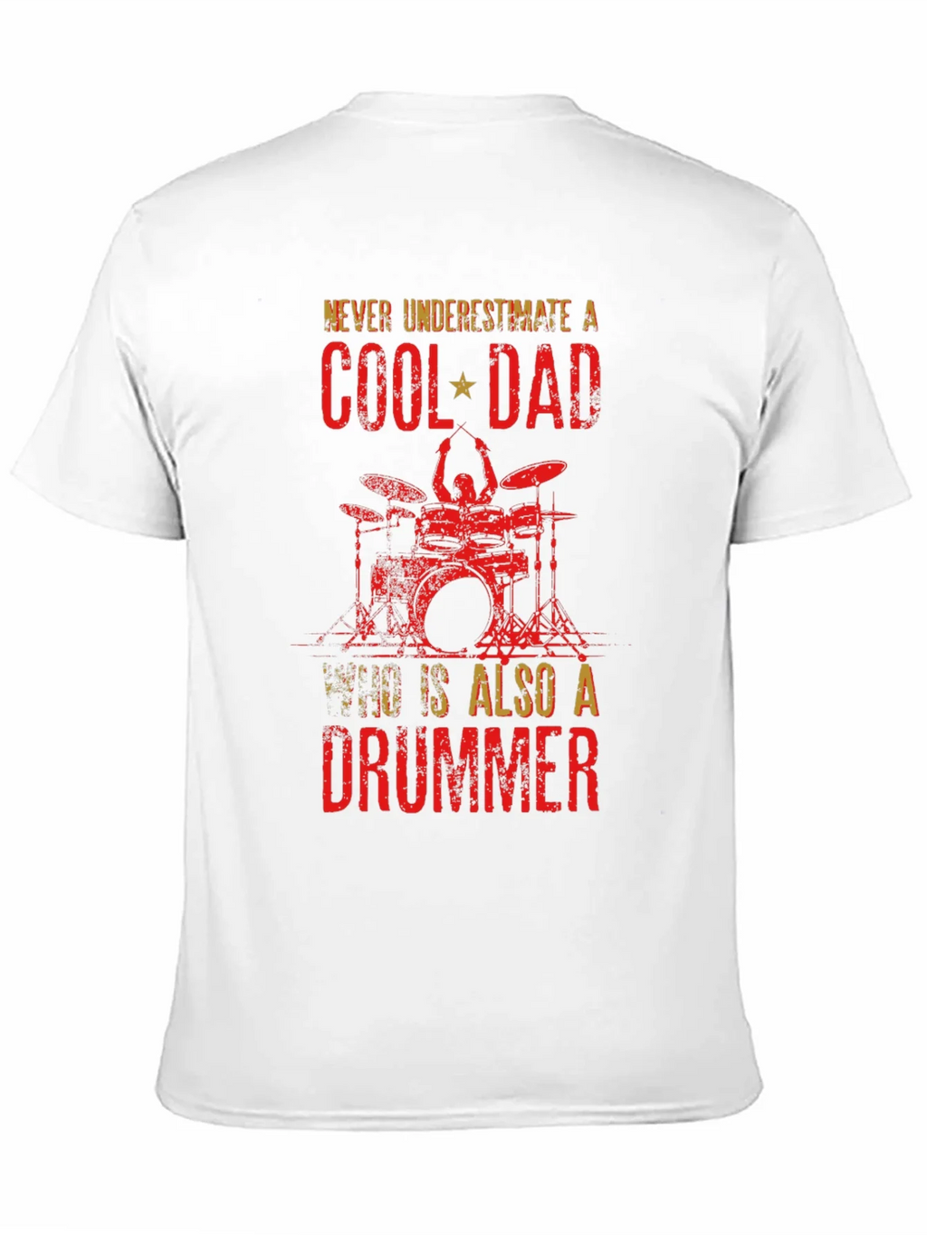 Cool Dad Drummer Graphic Tee - Unique Musician Father Gift product image 10