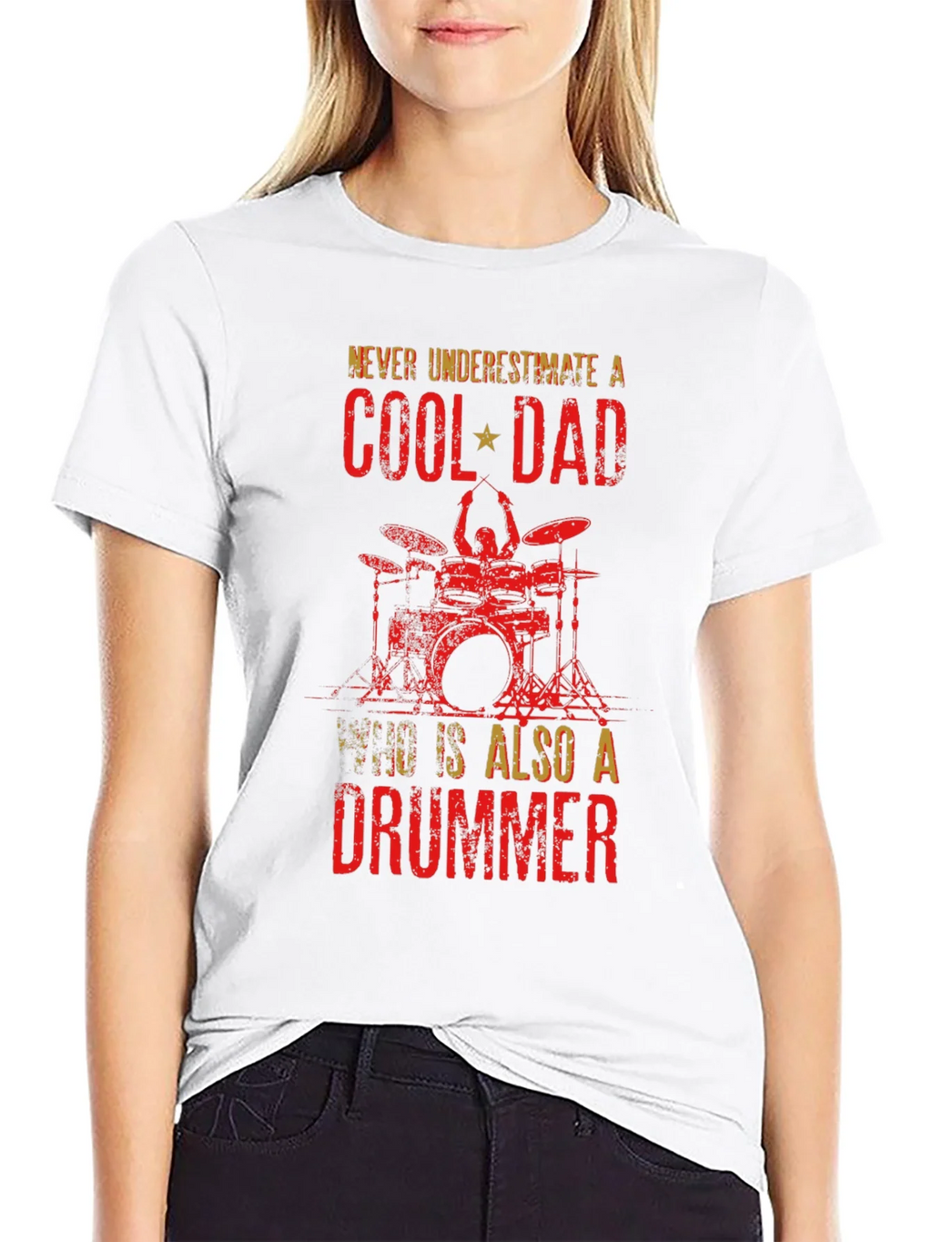 Cool Dad Drummer Graphic Tee - Unique Musician Father Gift product image 8