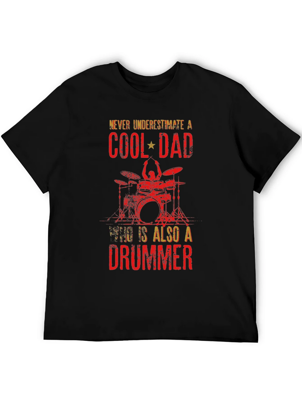 Cool Dad Drummer Graphic Tee - Unique Musician Father Gift product image 5