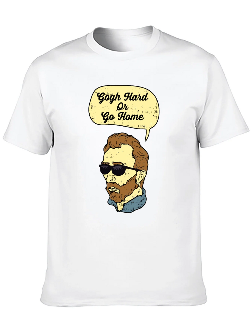 Gogh Hard Or Go Home Graphic T-Shirt product image 9