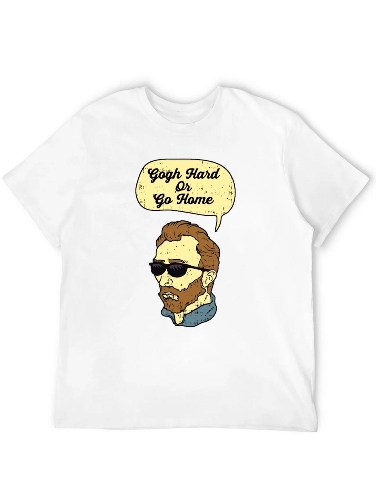 Gogh Hard Or Go Home Graphic T-Shirt product image 10