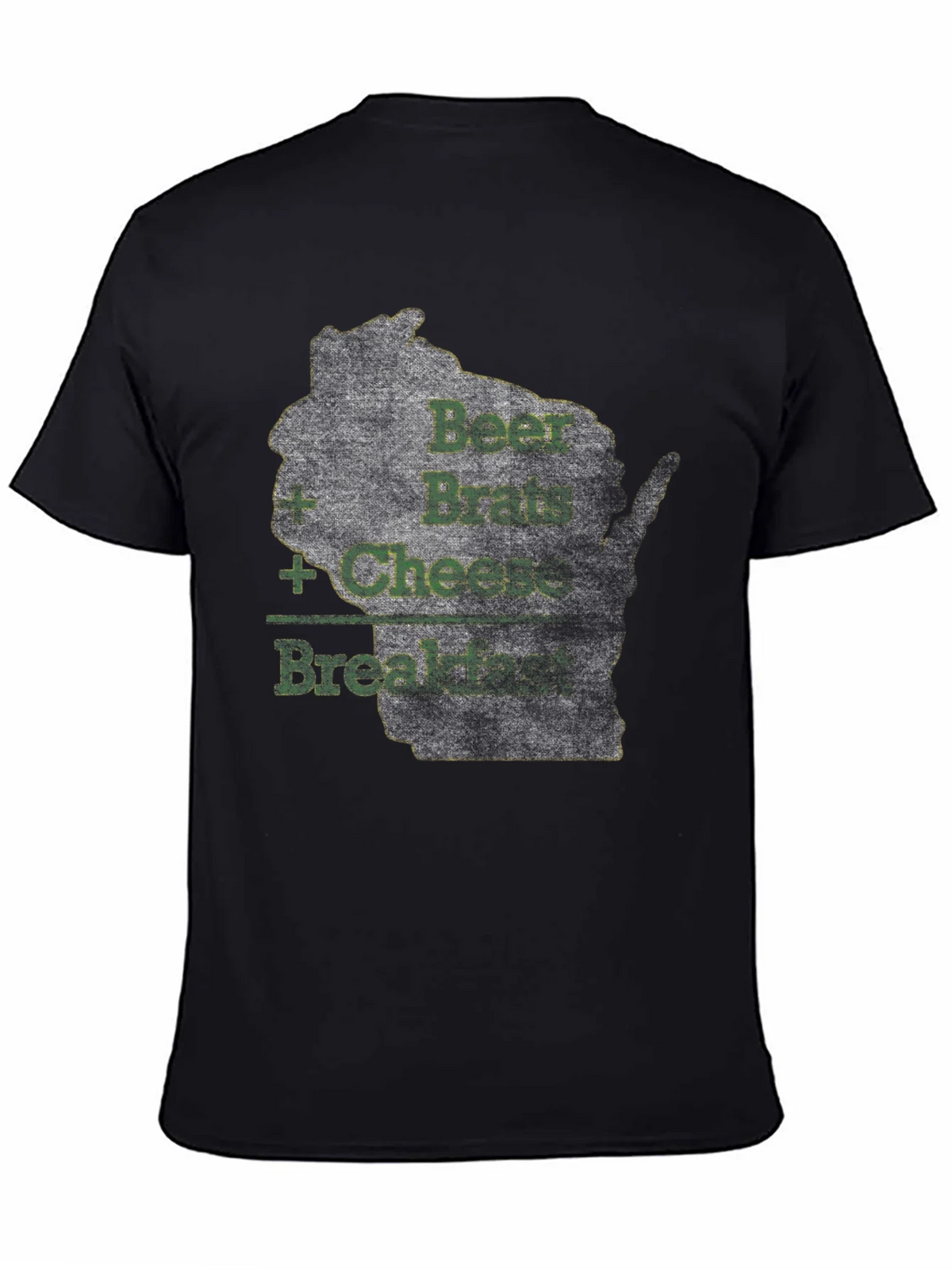 Beer Brats Cheese Breakfast Graphic Tee product image 3
