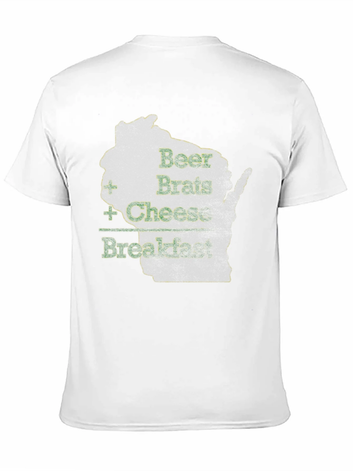 Beer Brats Cheese Breakfast Graphic Tee product image 8