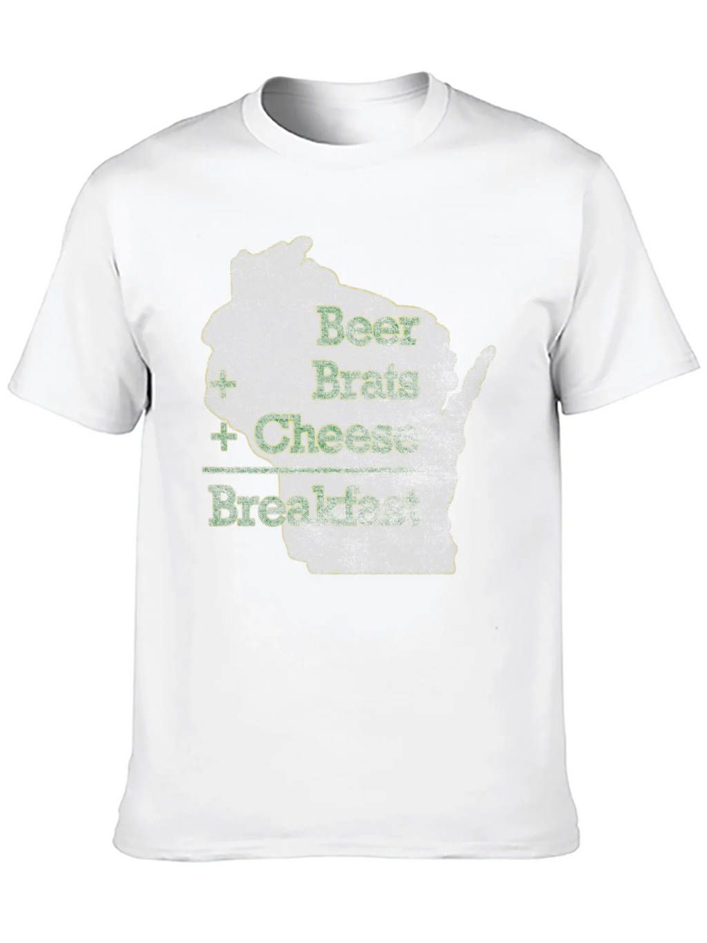 Beer Brats Cheese Breakfast Graphic Tee product image 7