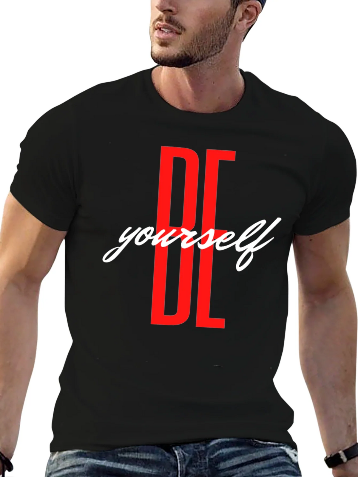 Be Yourself Graphic T-Shirt - Trendy Casual Wear product image 1