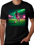 Soccer Player Graphic Tee - Stylish & Comfortable product image 1