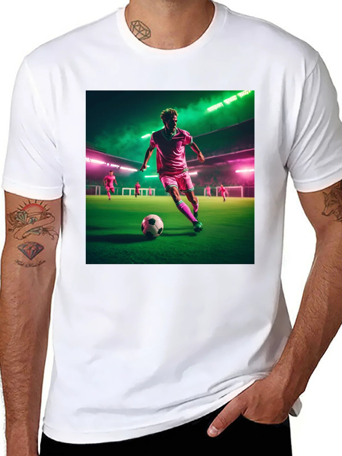 Soccer Player Graphic Tee - Stylish & Comfortable product image 3