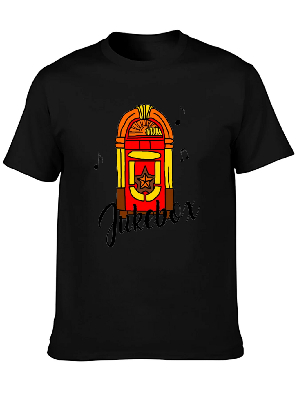 Retro Jukebox Graphic T-Shirt - Vintage Music Tee product image 1