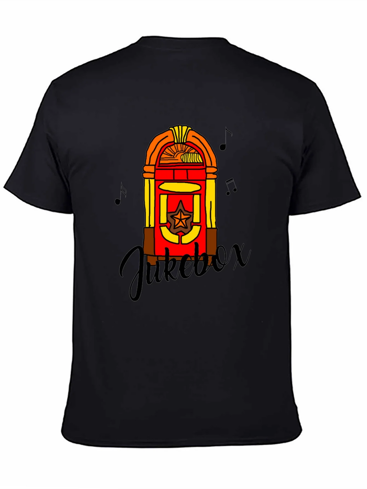 Retro Jukebox Graphic T-Shirt - Vintage Music Tee product image 2