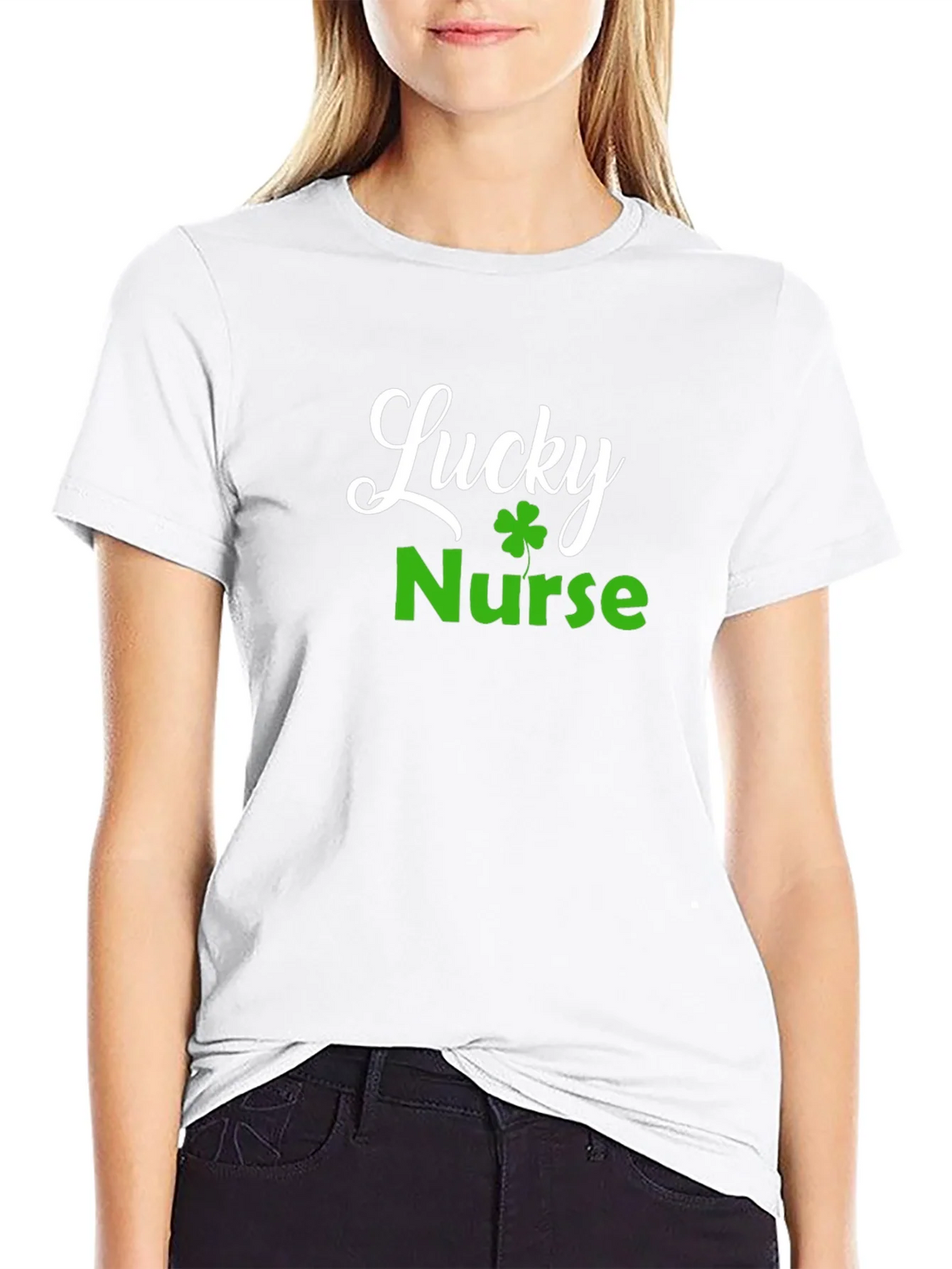 Lucky Nurse St. Patricks Day Graphic T-Shirt product image 1