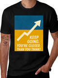 Motivational Graphic Tee - Keep Going! product image 1