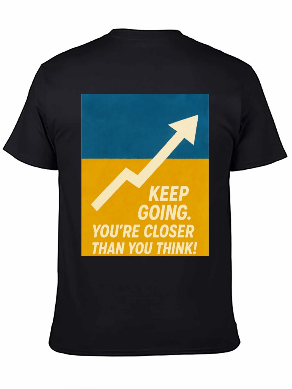 Motivational Graphic Tee - Keep Going! product image 3