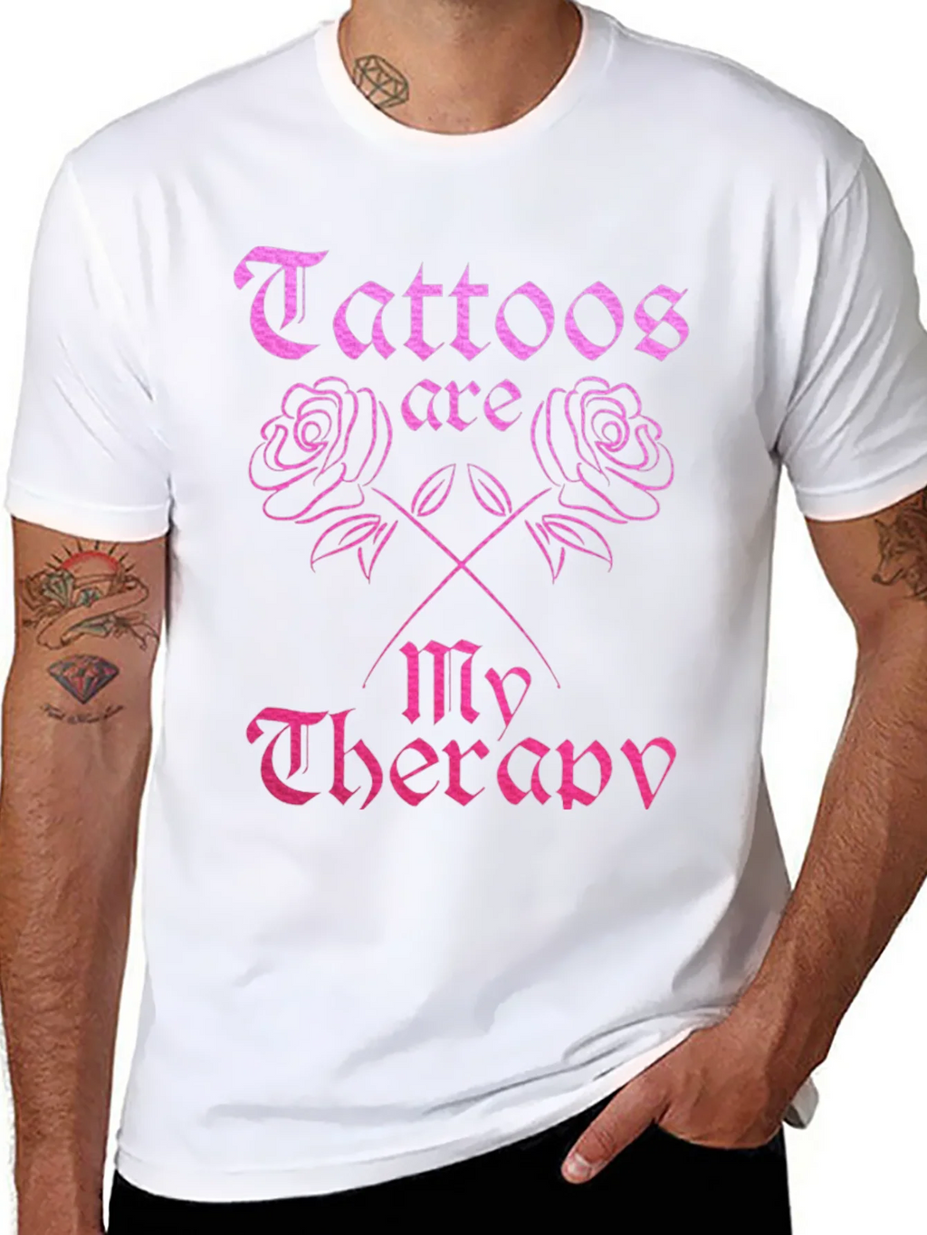 Tattoos are My Therapy Graphic Tee product image 6