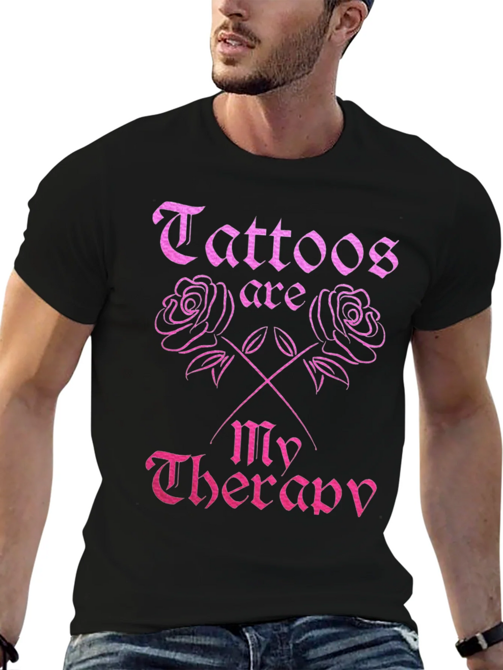 Tattoos are My Therapy Graphic Tee product image 5