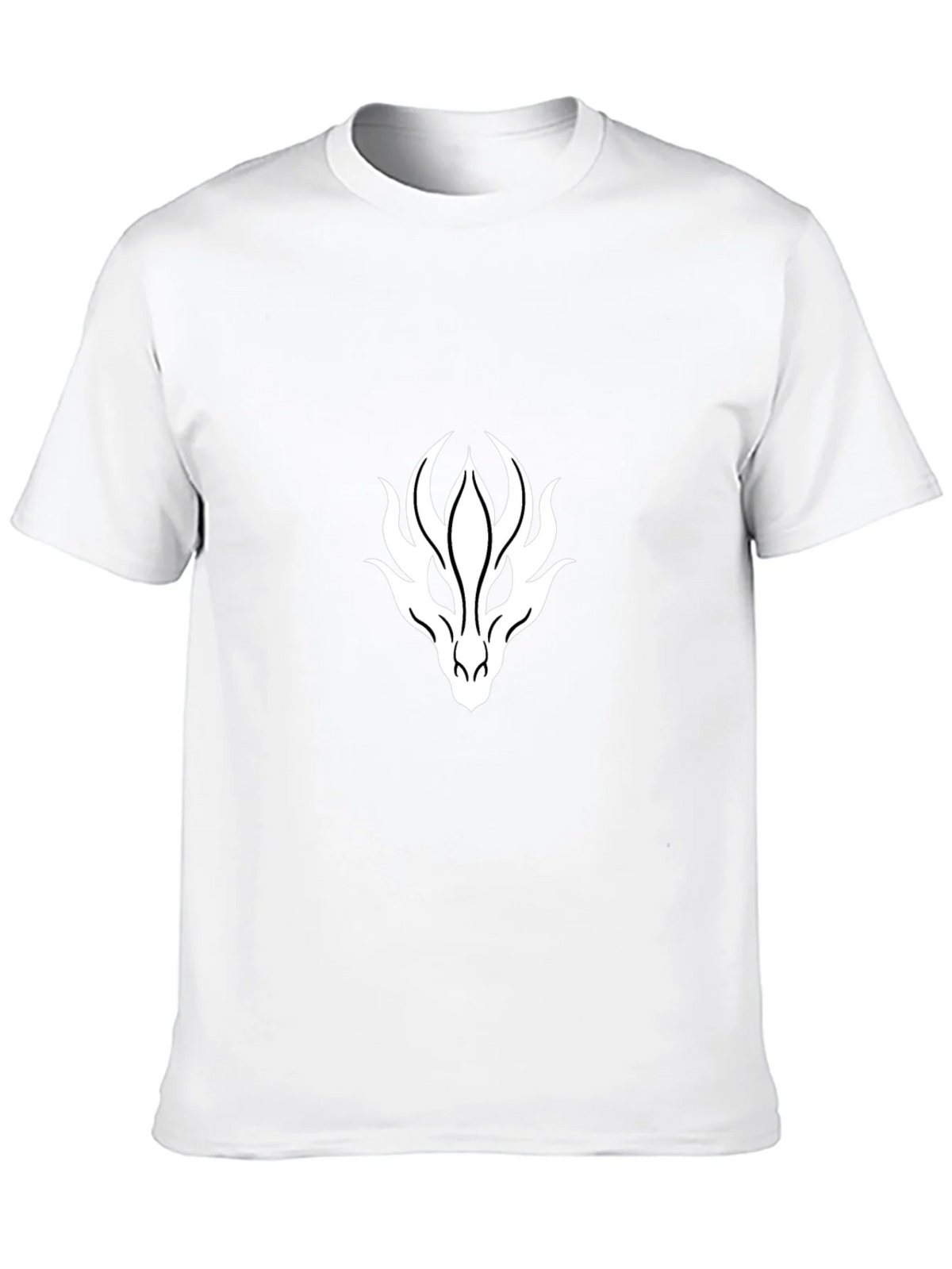 Dragon Emblem Black T-Shirt product image 4