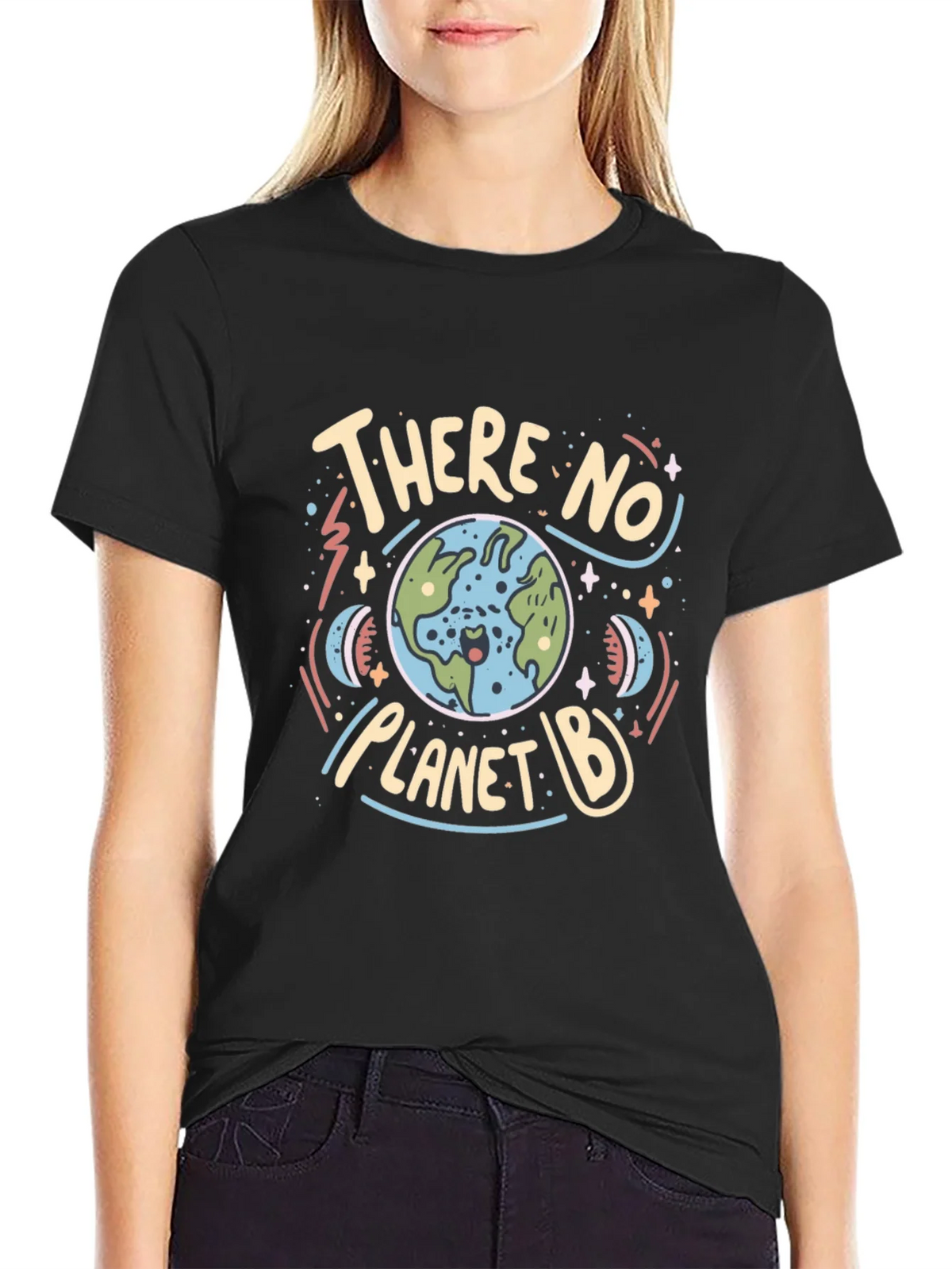Eco-Friendly Earth Day T-Shirt - There is No Planet B product image 2