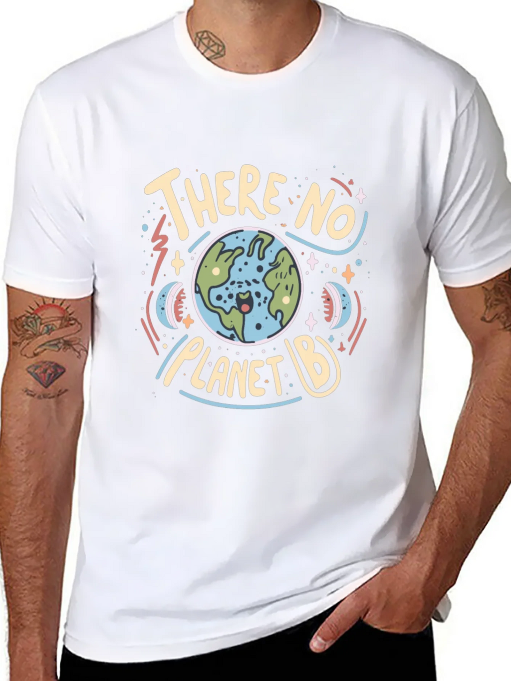 Eco-Friendly Earth Day T-Shirt - There is No Planet B product image 7