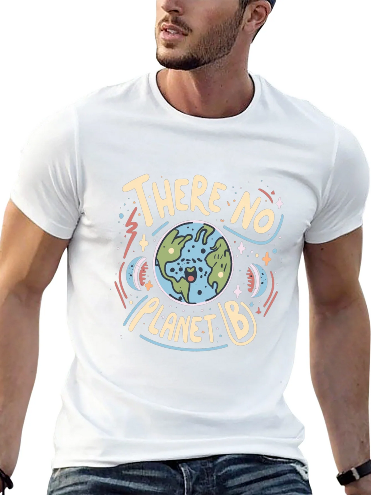 Eco-Friendly Earth Day T-Shirt - There is No Planet B product image 12