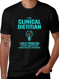 Clinical Dietitian T-Shirt - I Solve Problems product image 1