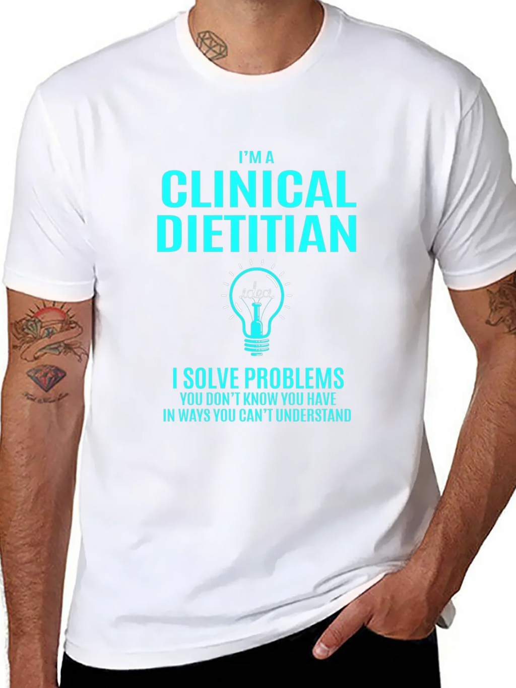 Clinical Dietitian T-Shirt - I Solve Problems product image 7