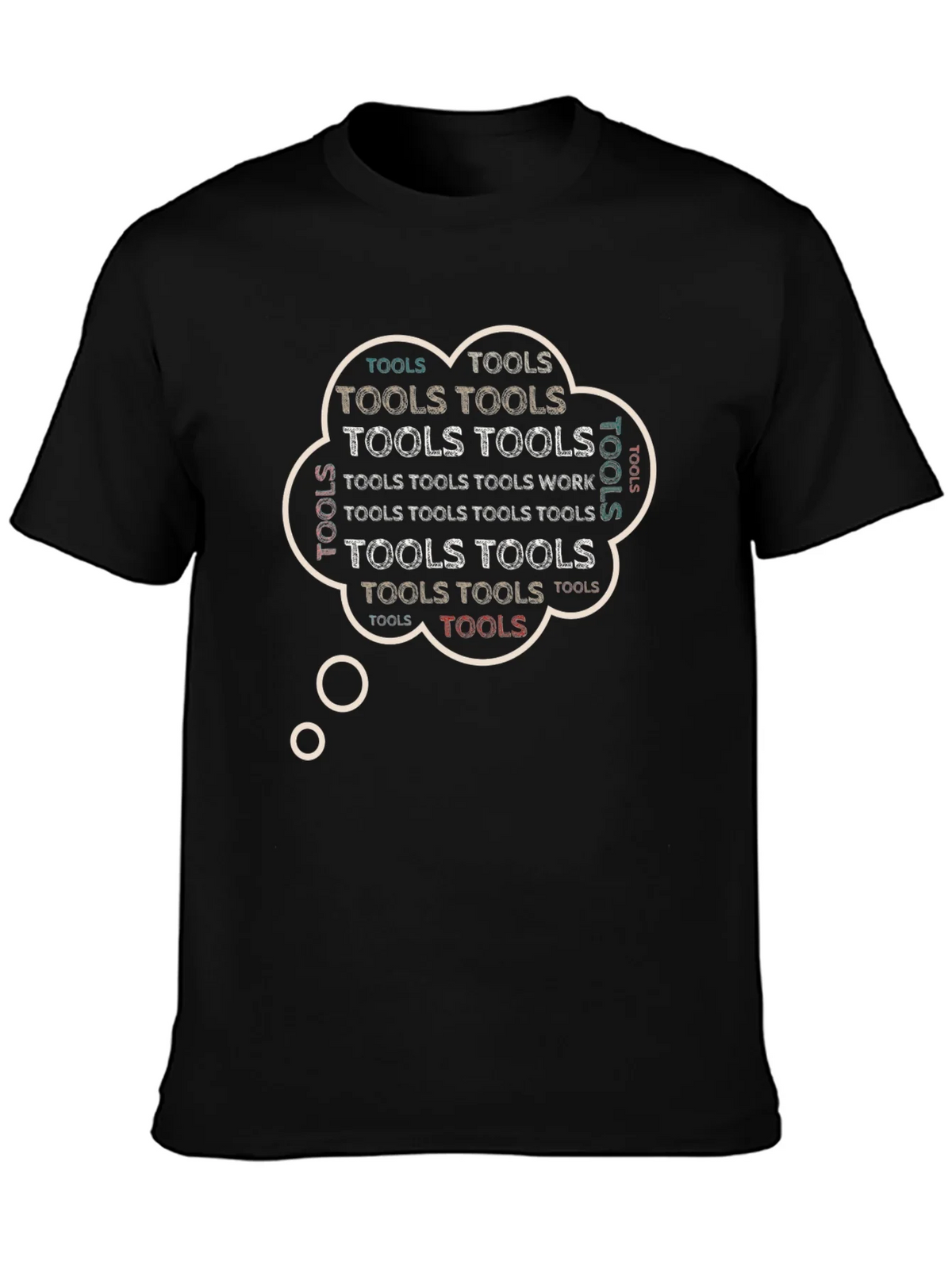 Tools Thought Bubble Graphic T-Shirt product image 3