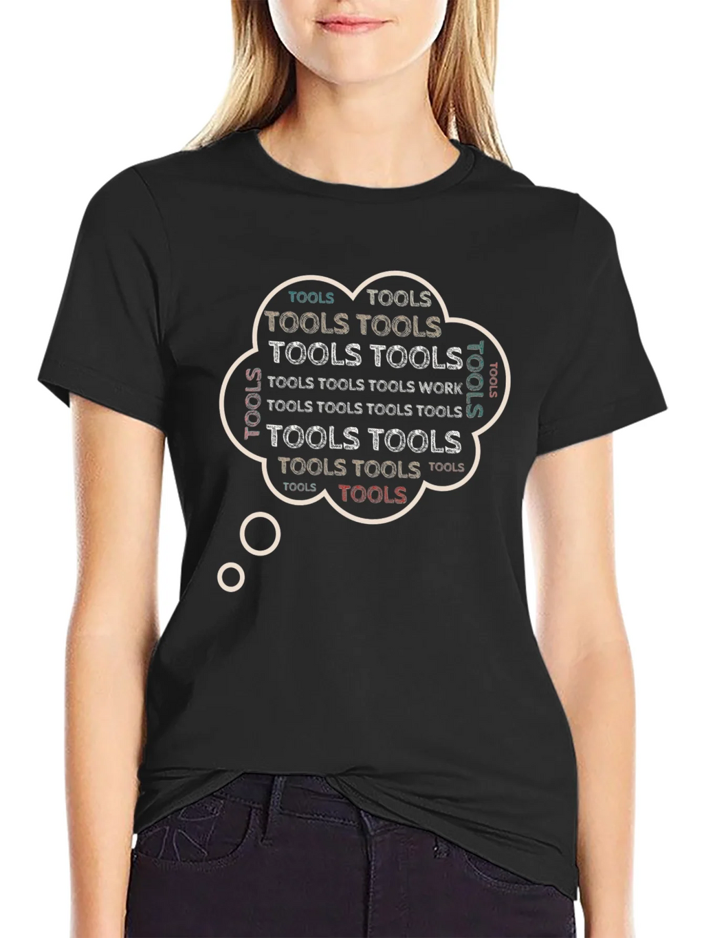 Tools Thought Bubble Graphic T-Shirt product image 2