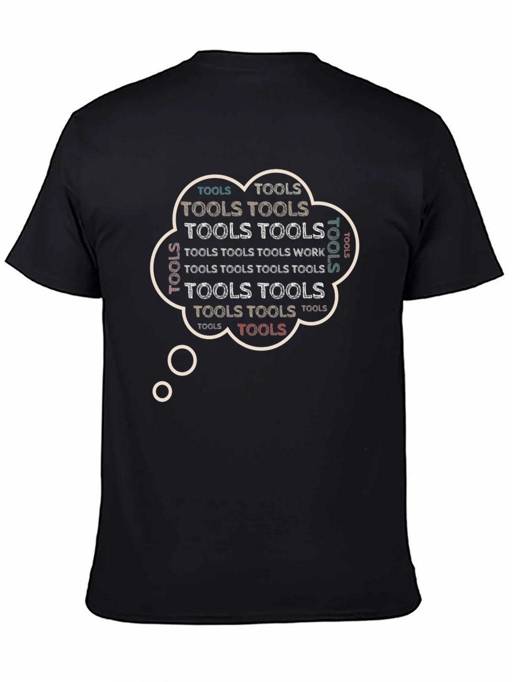 Tools Thought Bubble Graphic T-Shirt product image 4