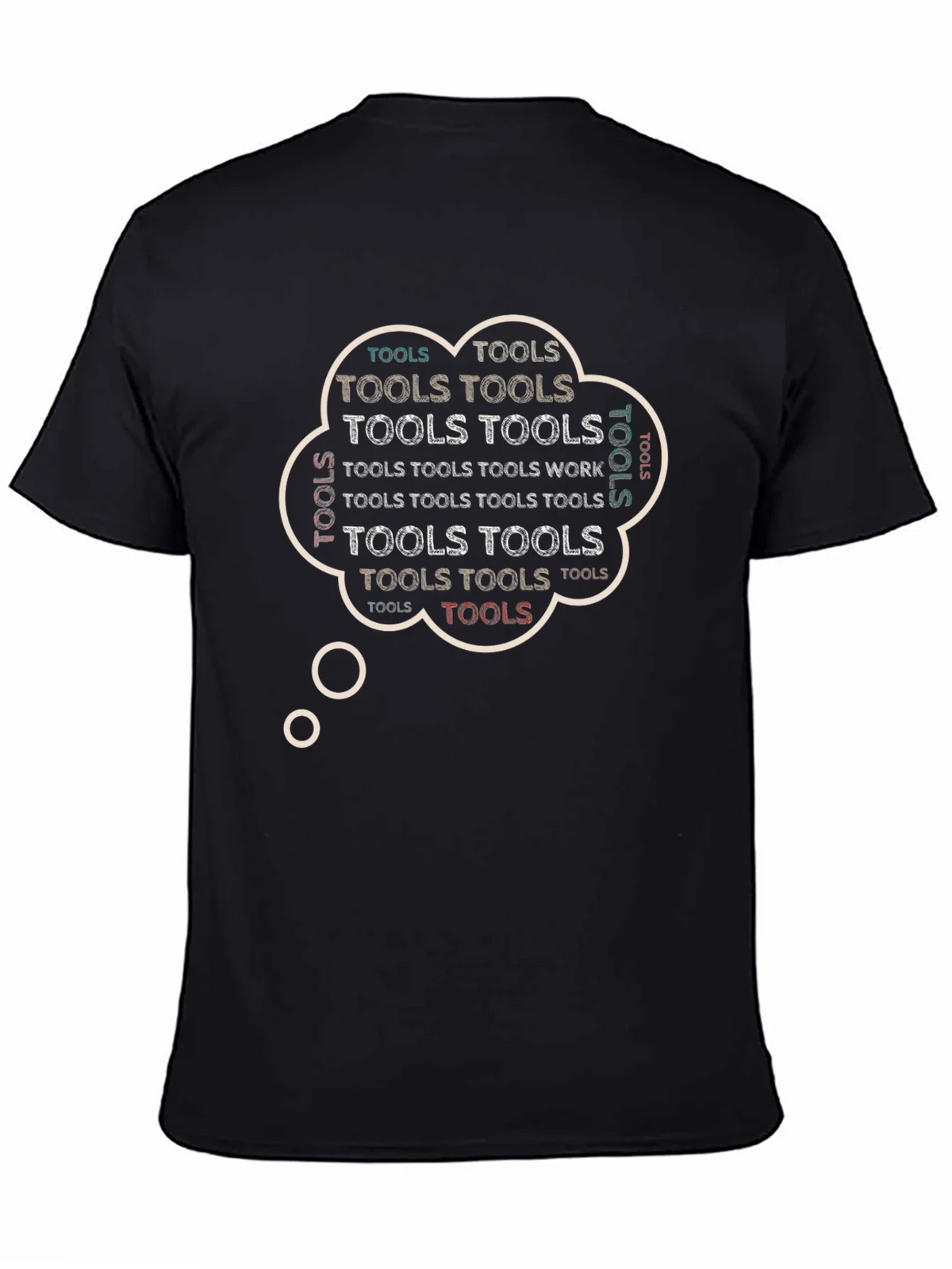 Tools Thought Bubble Graphic T-Shirt product image 4