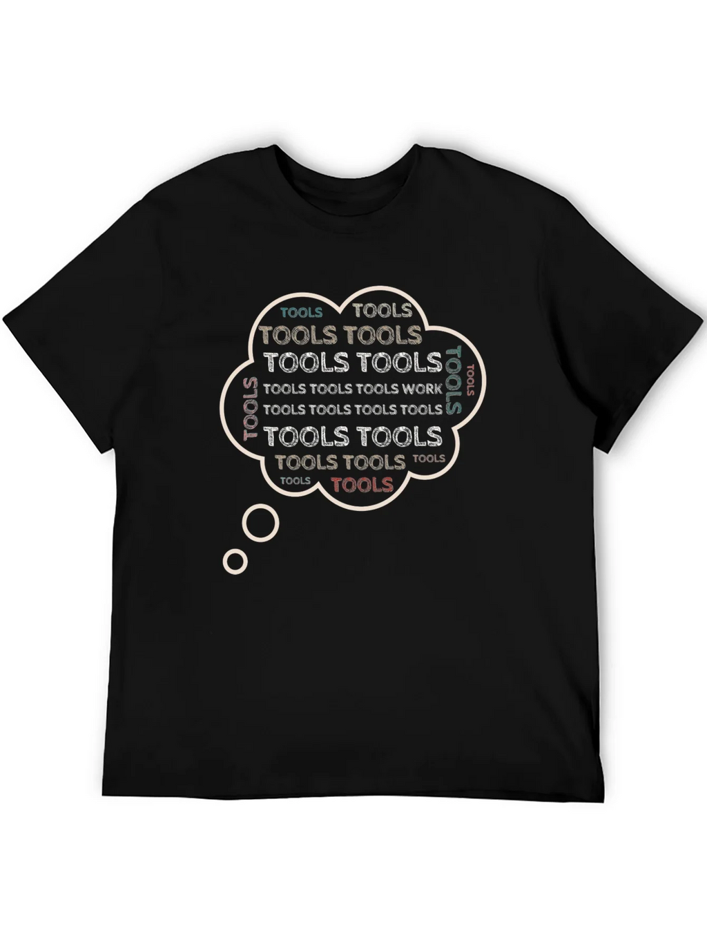 Tools Thought Bubble Graphic T-Shirt product image 5