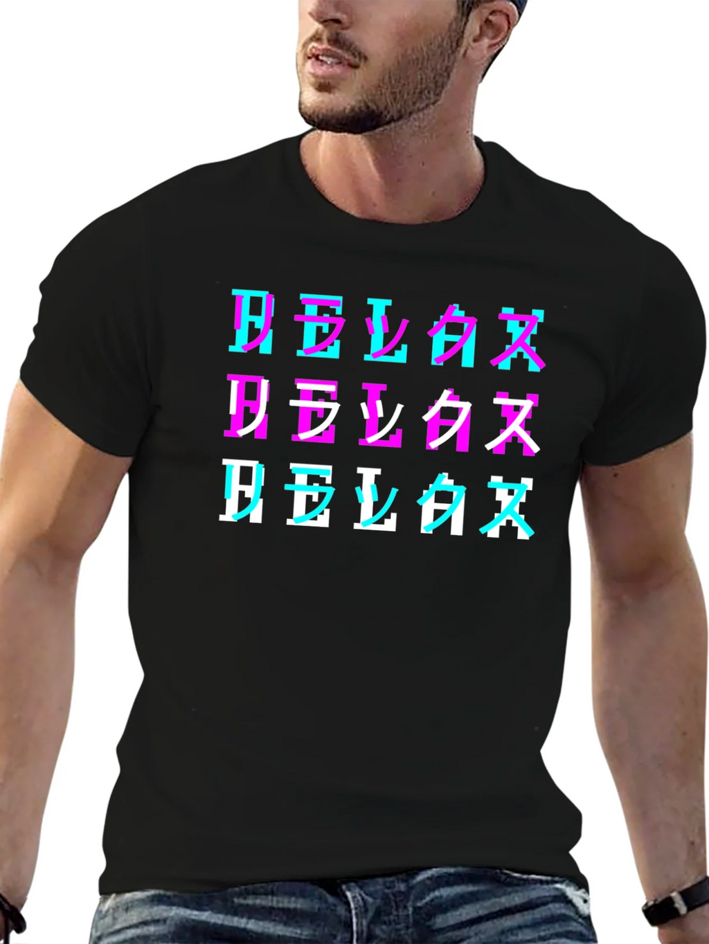 Relax Pixel Art T-Shirt - Retro Style product image 6