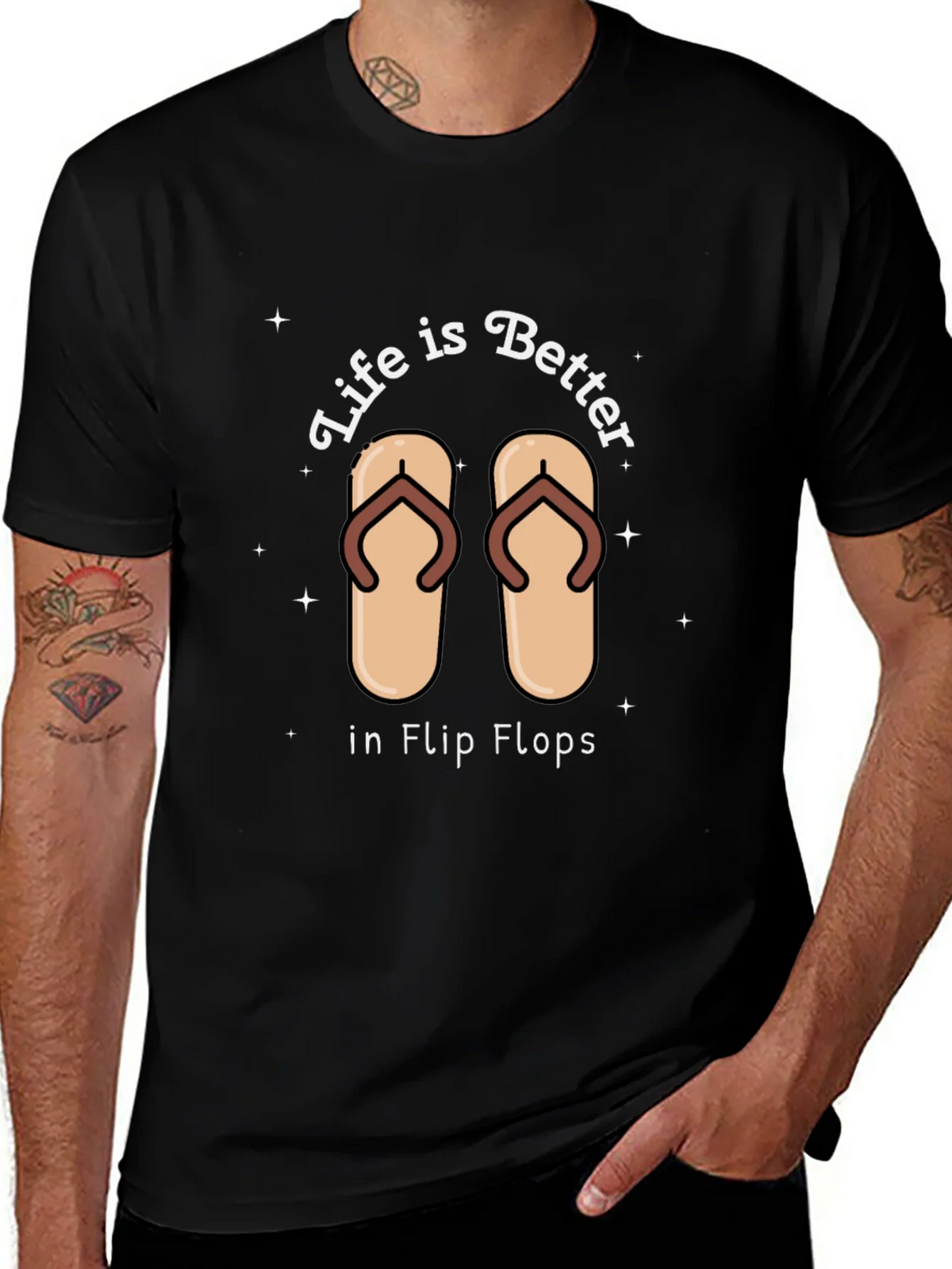 Life is Better in Flip Flops T-Shirt product image 1