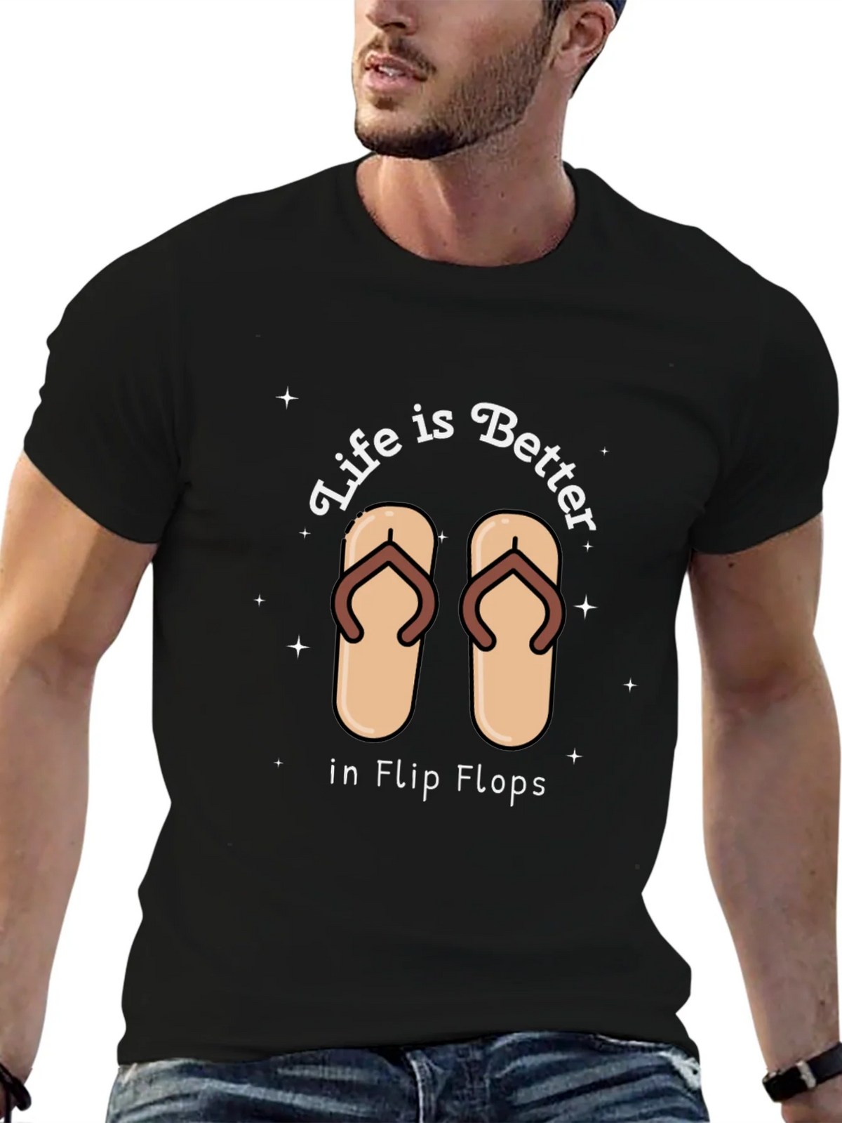 Life is Better in Flip Flops T-Shirt product image 6