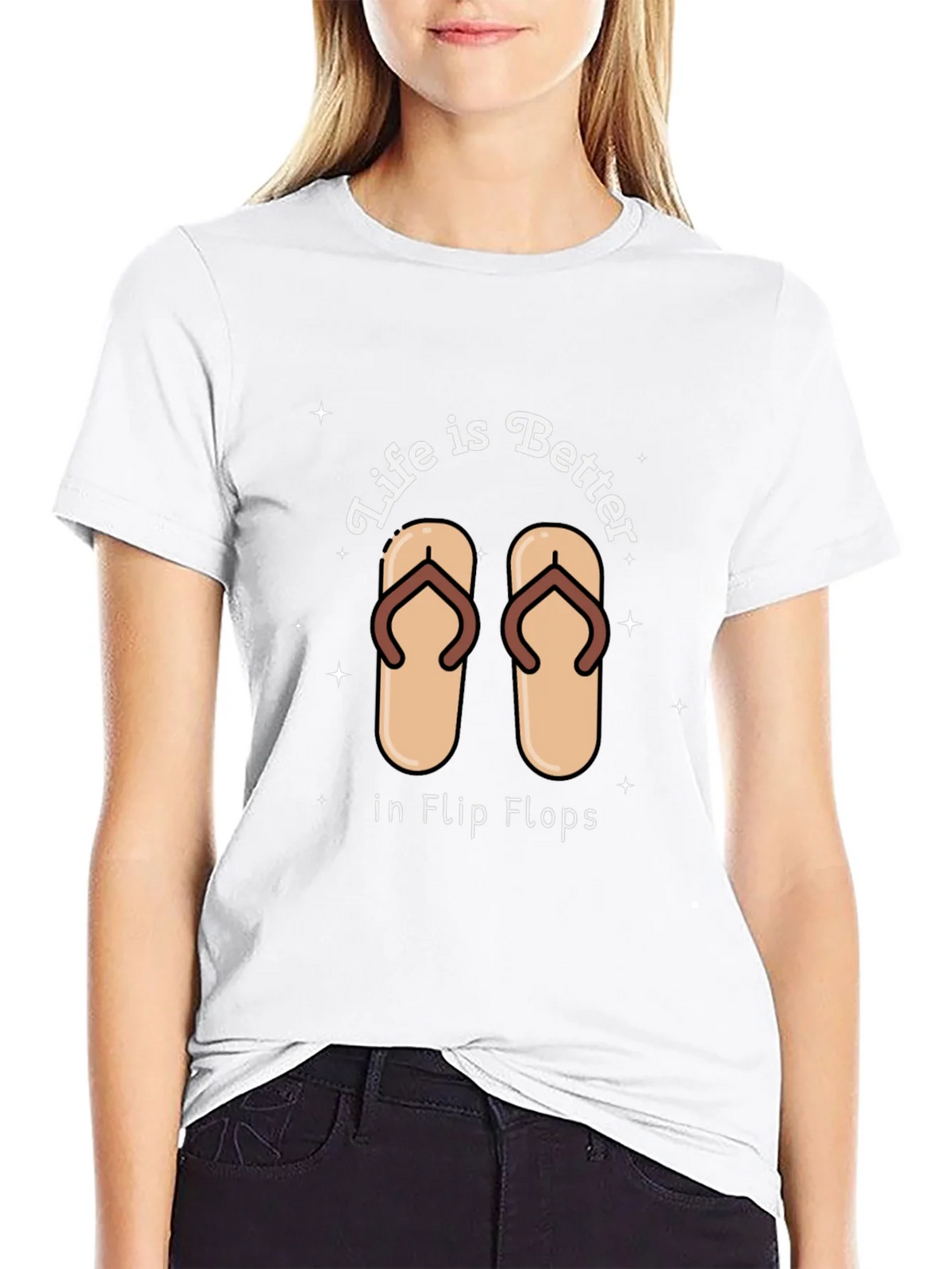 Life is Better in Flip Flops T-Shirt product image 8