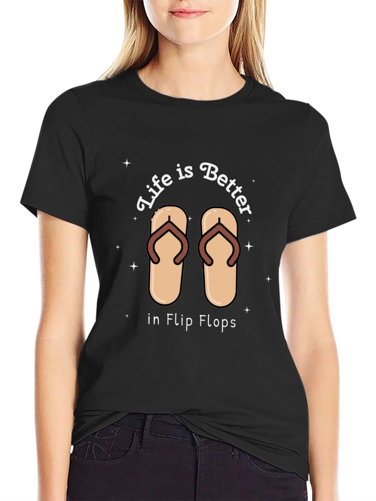Life is Better in Flip Flops T-Shirt product image 2