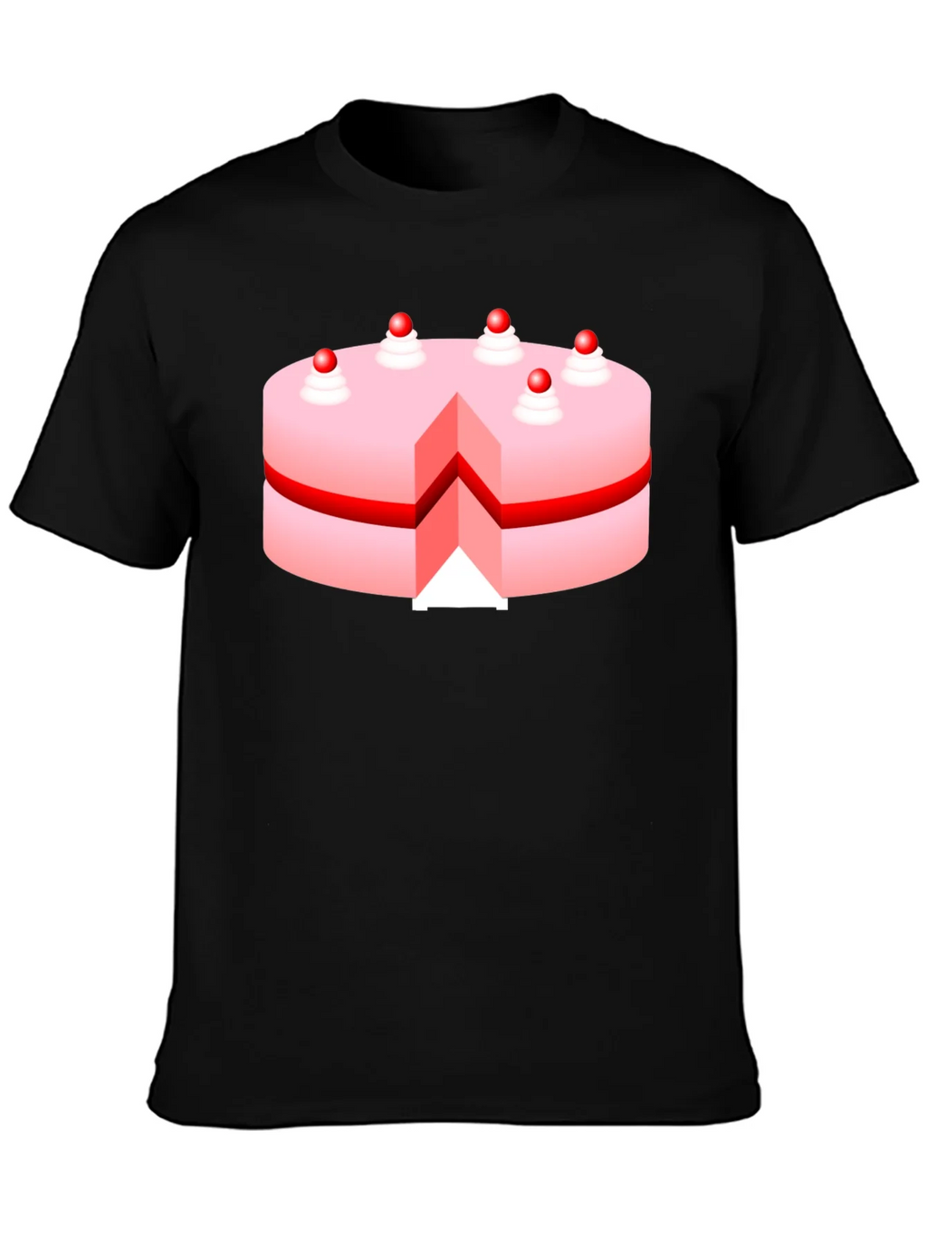 Cake Graphic T-Shirt - Sweet Tooth Fashion product image 3