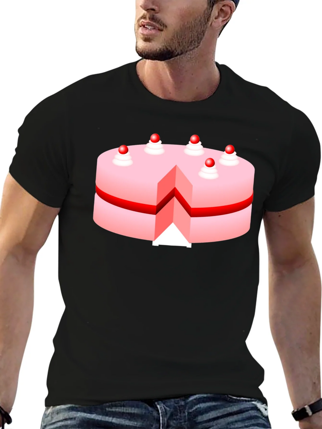 Cake Graphic T-Shirt - Sweet Tooth Fashion product image 6