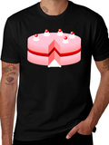 Cake Graphic T-Shirt - Sweet Tooth Fashion product image 1