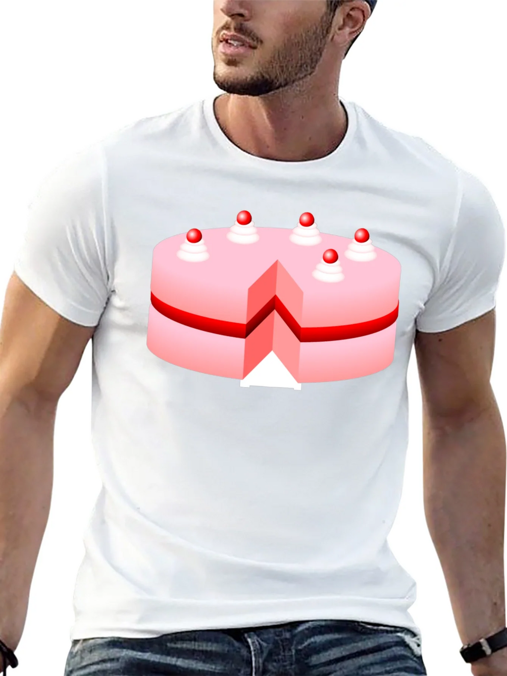 Cake Graphic T-Shirt - Sweet Tooth Fashion product image 12