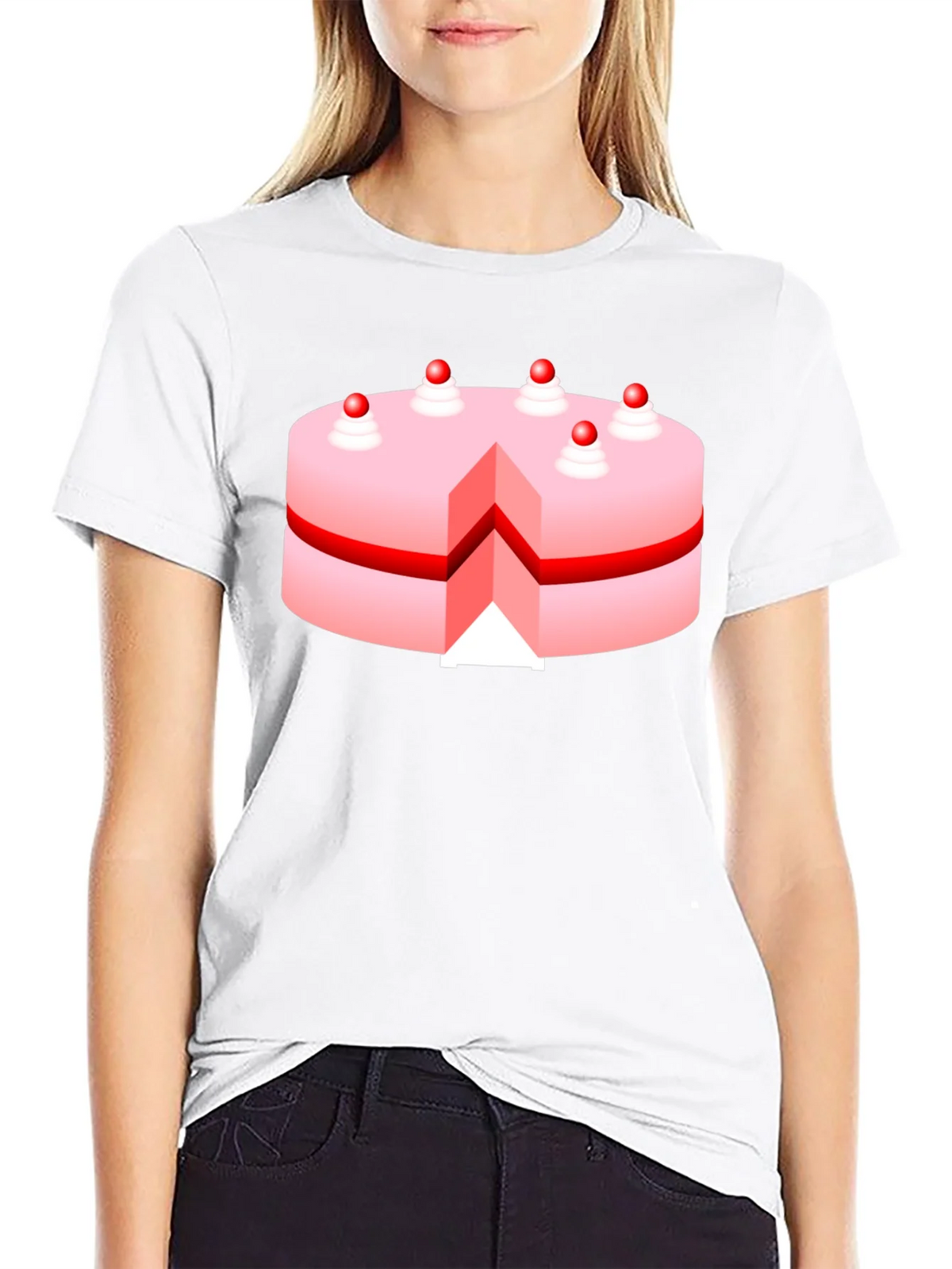 Cake Graphic T-Shirt - Sweet Tooth Fashion product image 8