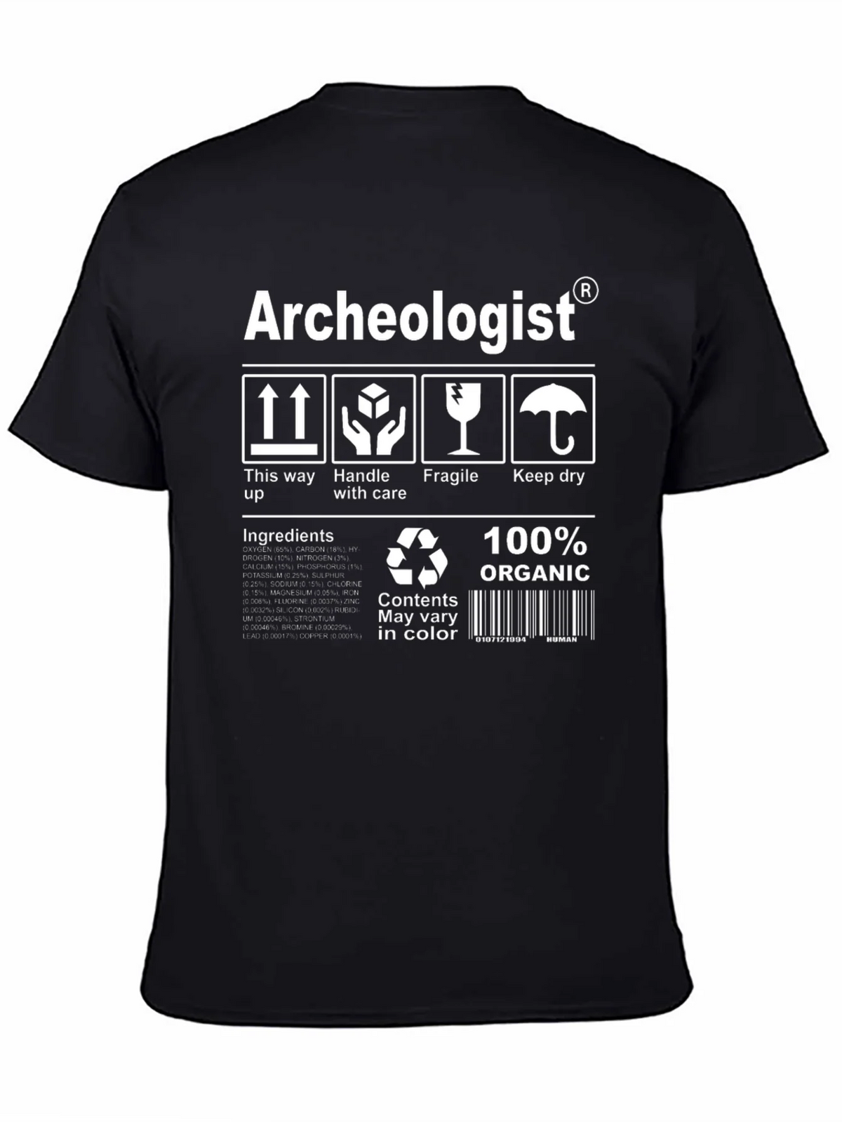Archeologist Organic Cotton T-Shirt product image 4