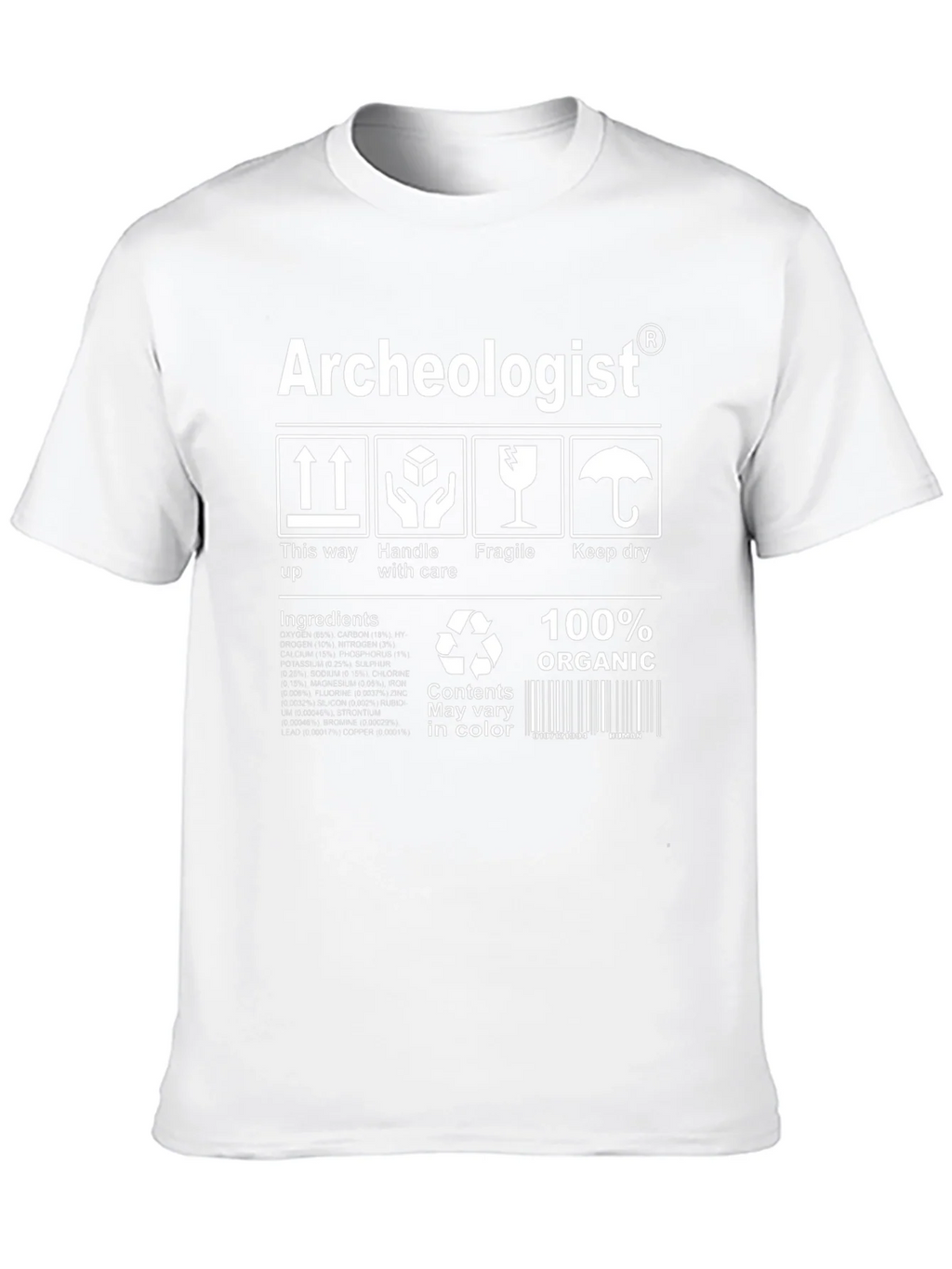 Archeologist Organic Cotton T-Shirt product image 9