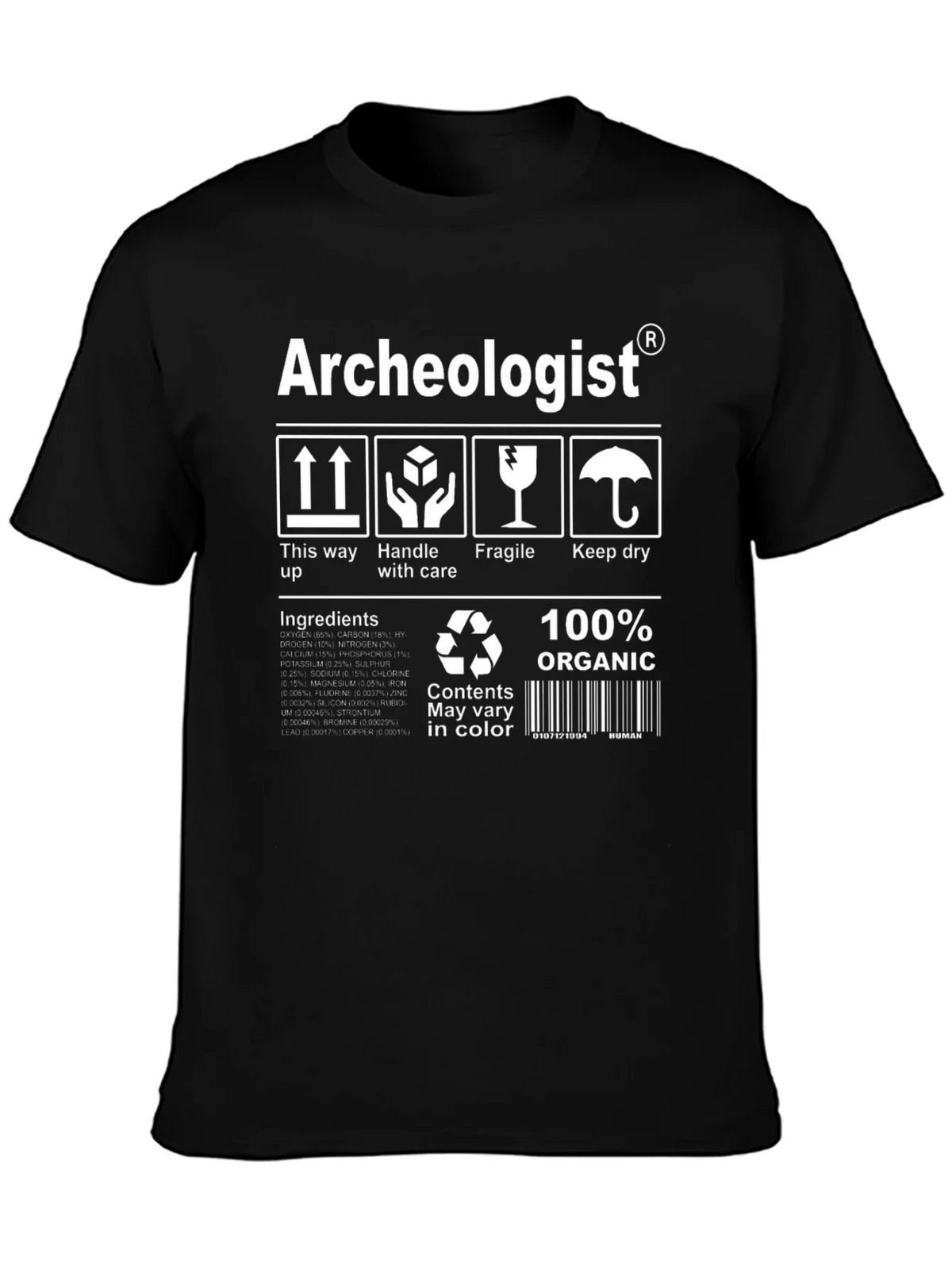Archeologist Organic Cotton T-Shirt product image 3