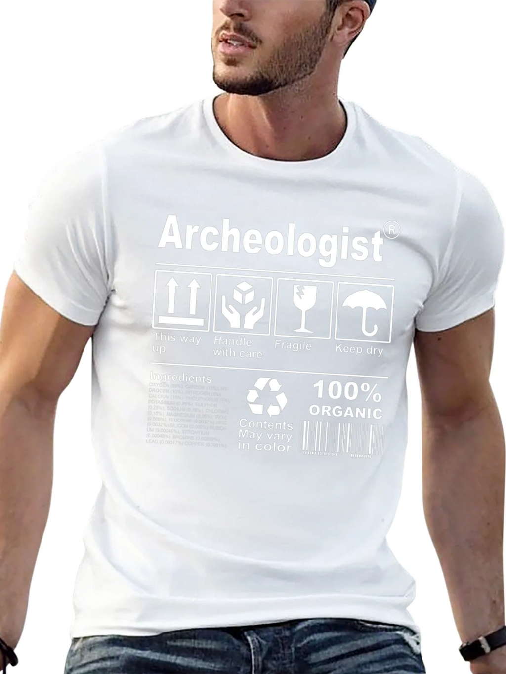 Archeologist Organic Cotton T-Shirt product image 12