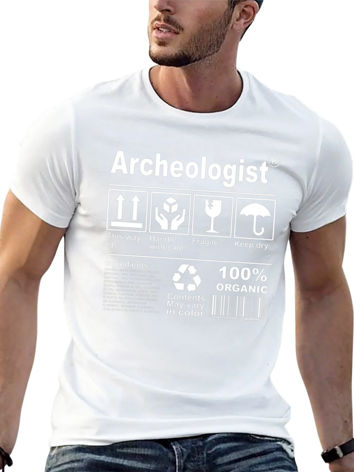 Archeologist Organic Cotton T-Shirt product image 12