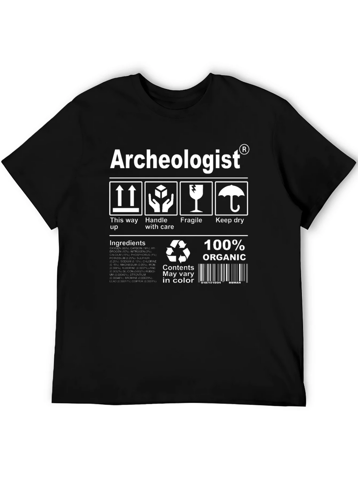 Archeologist Organic Cotton T-Shirt product image 5