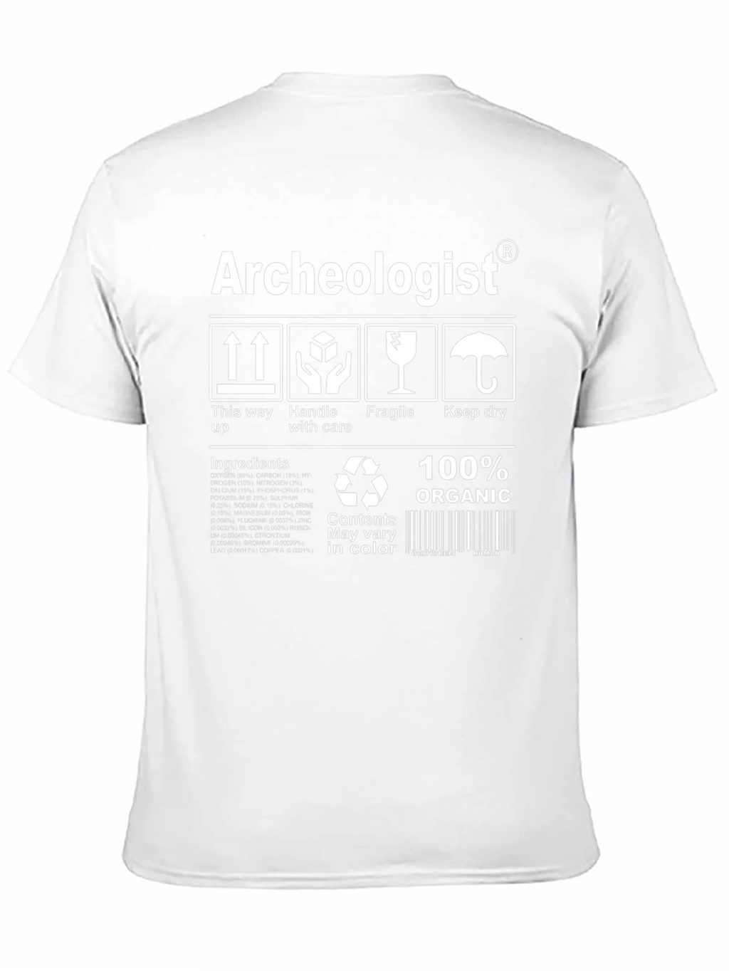 Archeologist Organic Cotton T-Shirt product image 10