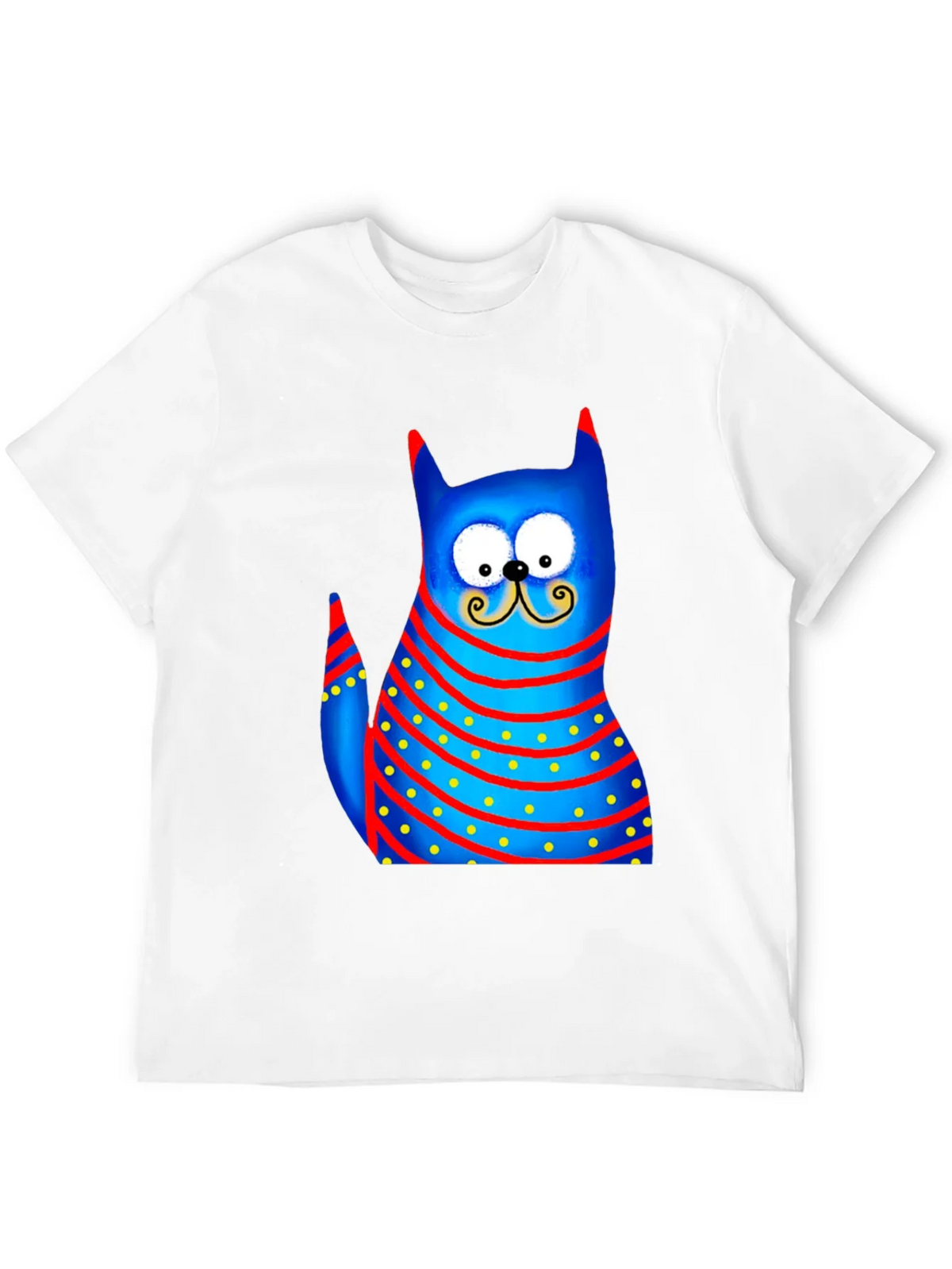 Cartoon Cat Graphic Tee - Whimsical Style product image 10